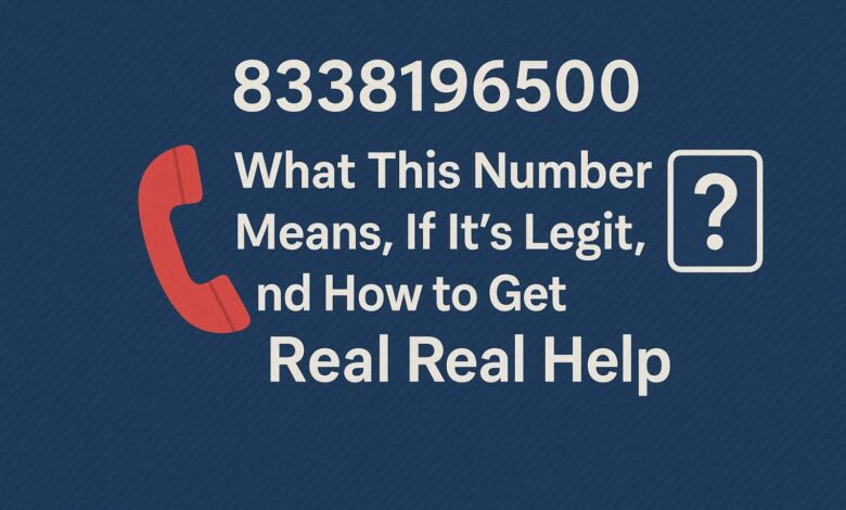 8338196500 What This Number Means