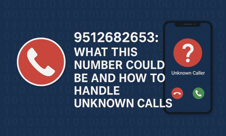 9512682653 What This Number Could Be