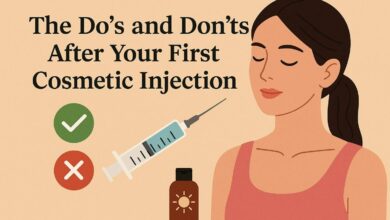 The Do’s and Don’ts After Your First Cosmetic Injection