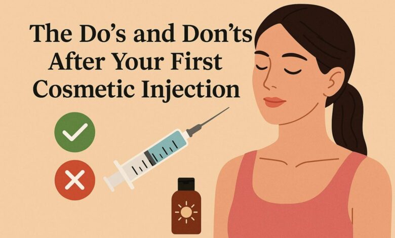 The Do’s and Don’ts After Your First Cosmetic Injection